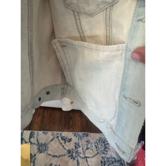 Polo RL | Women’s Vintage inspired Denim Trucker Jacket | stonewashed | Size XS - Picture 11 of 14
